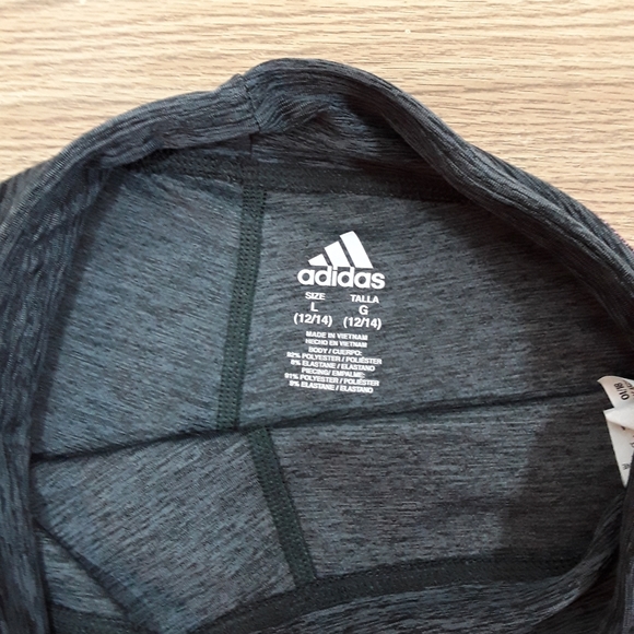 Adidas workout, yoga, exercise  lounge capri pants size 12 - Picture 2 of 6